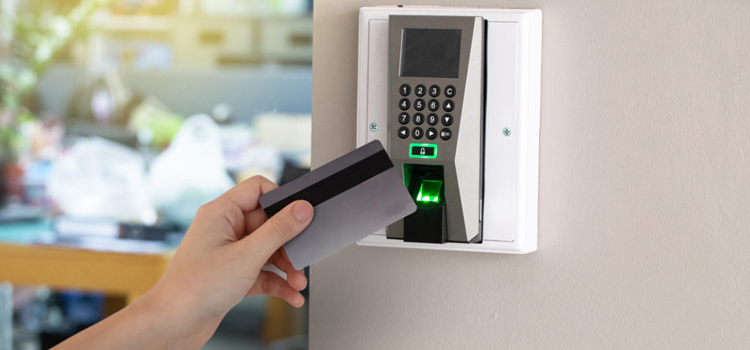 key card entry system Riverbank